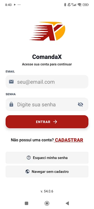 ComandaX Self-Checkout Morador Screenshot 0