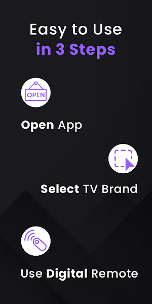 Universal Smart TV Remote App Screenshot 2