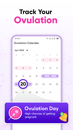 Period Tracker - Cycle Tracker Screenshot 2