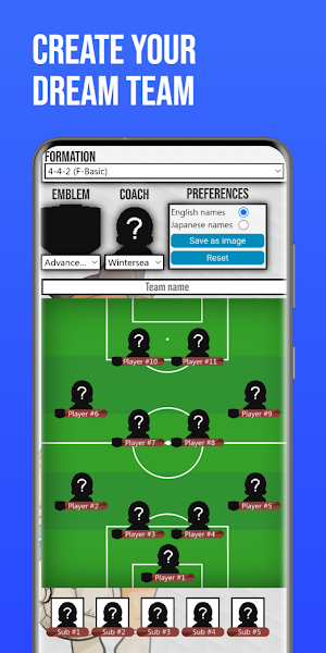 Inazuma Team Builder Screenshot 0