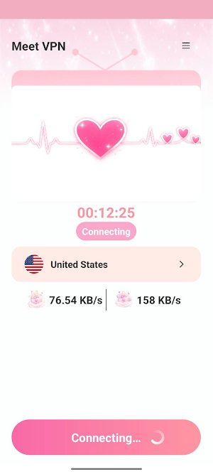 Meet Proxy VPN — Loves made Screenshot 2