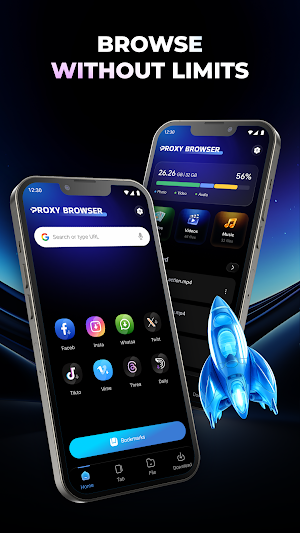 Proxy Browser: Private Browser Screenshot 1