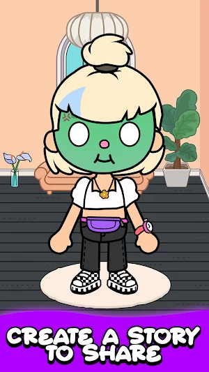 Toca World Paper Doll Screenshot 2