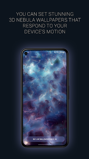 Nebulae - Live Wallpapers Screenshot 2