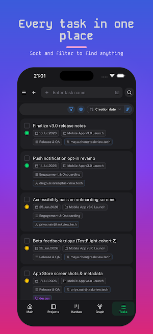 TaskView: ToDo List & Tasks Screenshot 2