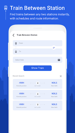 Track My Train: Train Status Screenshot 2