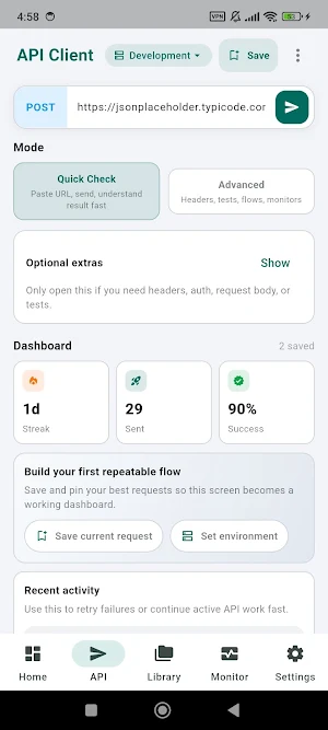 API Client -REST & HTTP Tester Screenshot 1