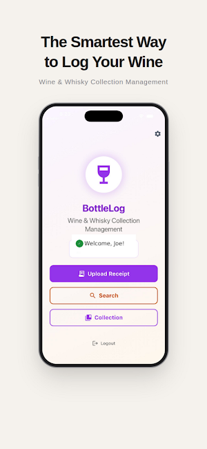 BottleLog – Wine & Whisky Screenshot 0
