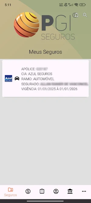 PGI Seguros Screenshot 1