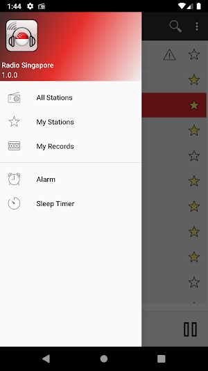 RADIO SINGAPORE : Online Singapore radios Screenshot 0