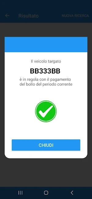 Verifica Bollo Screenshot 2