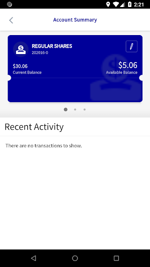 PGAFCU Mobile Banking Screenshot 3