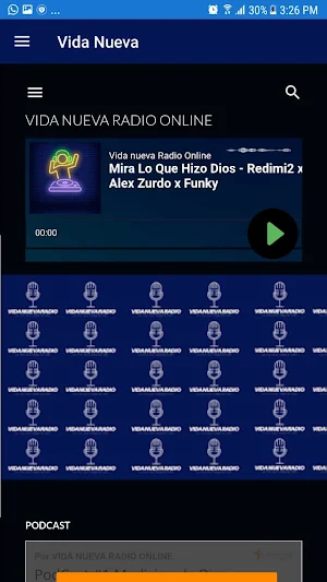 Vida Nueva Radio Online Screenshot 2
