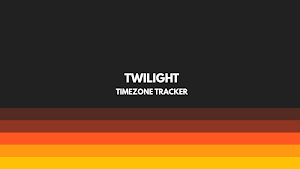 Twilight - Timezone Tracker Screenshot 0