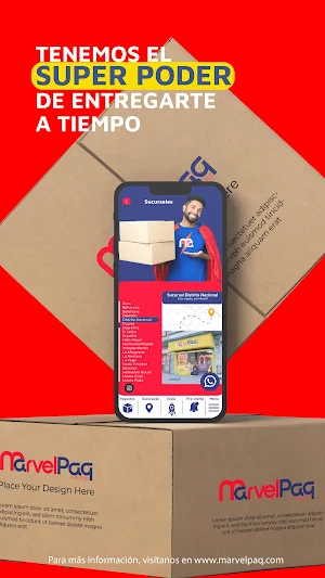 MarvelPaq Courier Screenshot 0