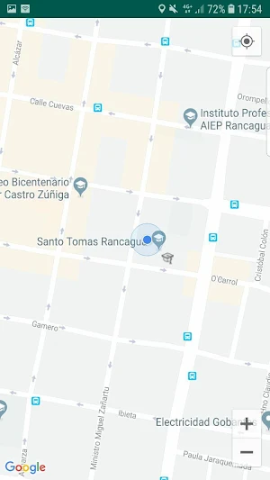 Mapa Santo Tomás Rancagua Screenshot 1