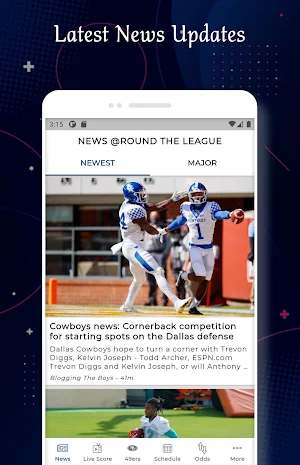 San Francisco - Football Live Score & Schedule Screenshot 0