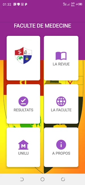 Faculté de Médecine - UNILU Screenshot 0