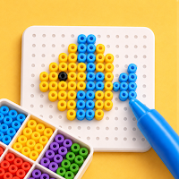 Bead Art Coloring