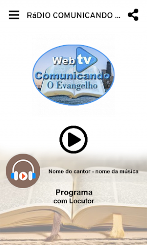Rádio Comunicando o Evangelho Screenshot 1