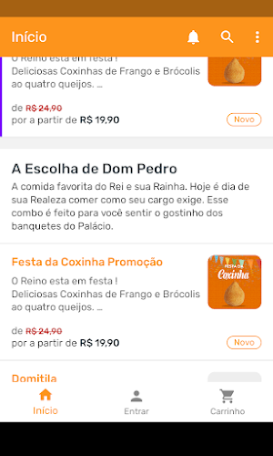 Salgados Do Rei Delivery Screenshot 1