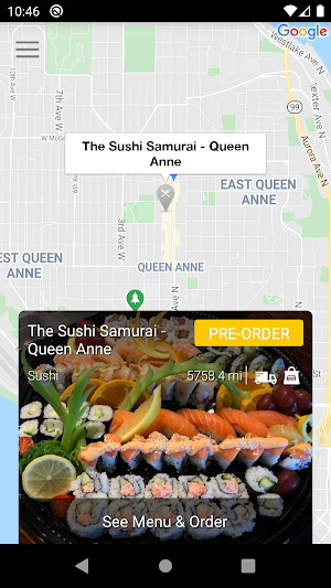 The Sushi Samurai - Queen Anne Screenshot 1