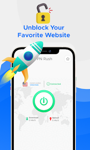 Rush VPN-Fast VPN Secure Proxy Screenshot 1