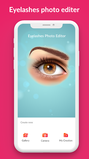 Eyelashes Photo Editor - Eye Beautification Screenshot 0