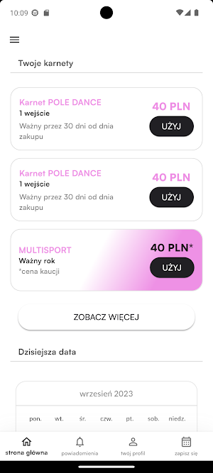 Pole Paris App Screenshot 3