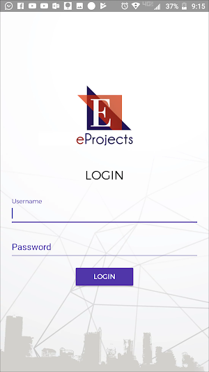 eProjects Screenshot 1