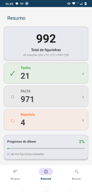 Minhas Figurinhas - Copa Screenshot 3