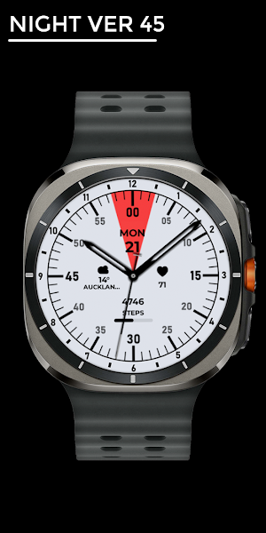 Night ver 45 - watch face Screenshot 0