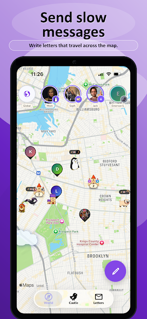 Raven: Slow Messaging Screenshot 0