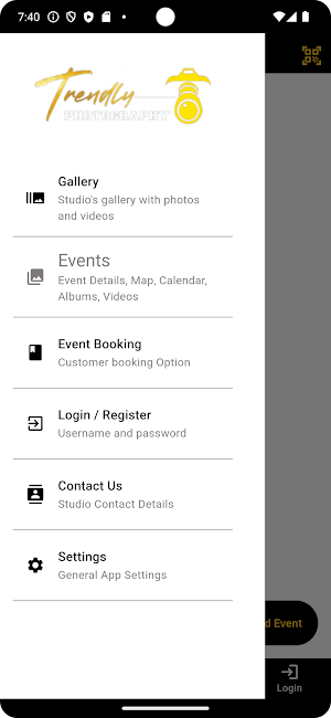 Trendly Photography Screenshot 1