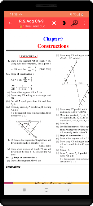 RS Aggarwal Class 10 Math Solution OFFLINE Screenshot 3