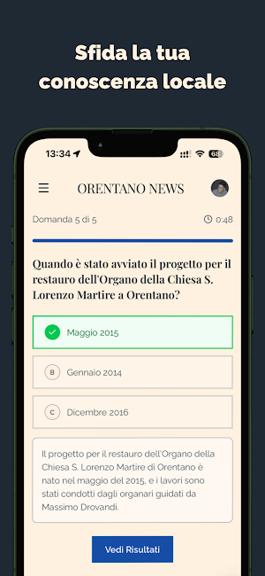 Orentano News Screenshot 1