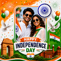 Independence Day Photo Frame
