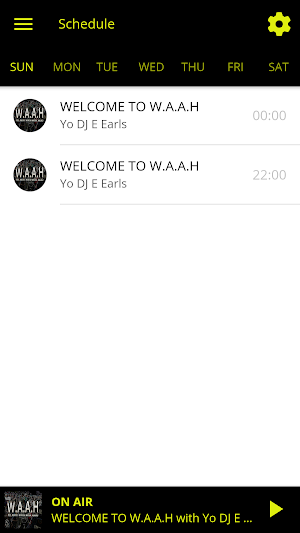 W.A.A.H ALL ABOUT HOUSE RADIO Screenshot 1