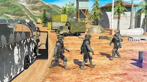 US Army Bus Driving Screenshot 2