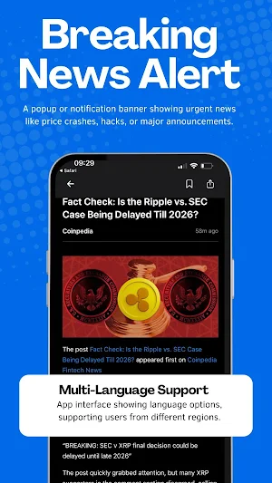Crypto News Aggregator Screenshot 2