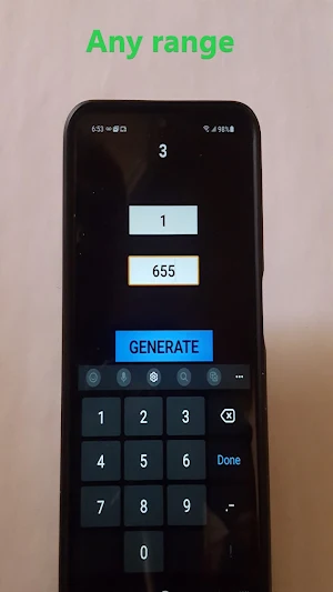 Number Gen pro Screenshot 2
