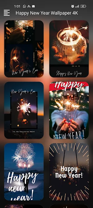 Happy New Year Wallpaper 4K Screenshot 0