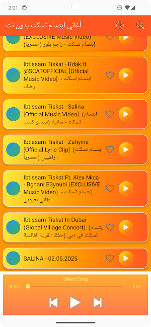 أغاني ابتسام تسكت بدون نت Screenshot 3