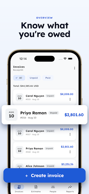 Invoice Maker - Receipt44 Screenshot 2