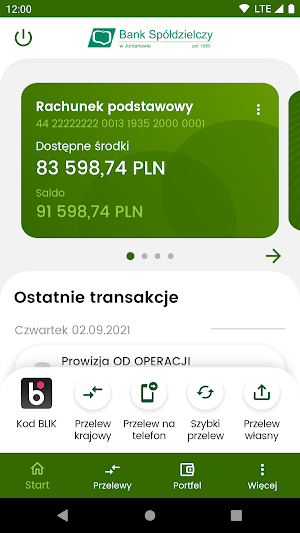 BS Jordanów MobileNet Screenshot 0