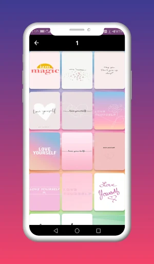 Self Love Wallpaper Screenshot 1
