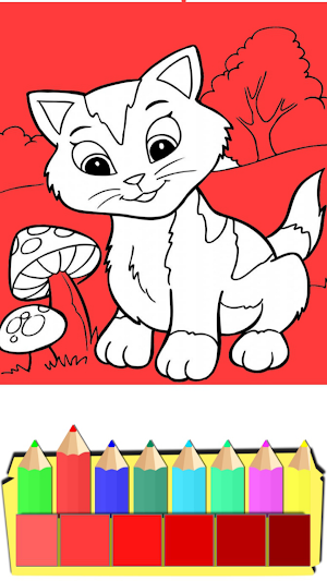 Coloring Games For Girls Screenshot 1