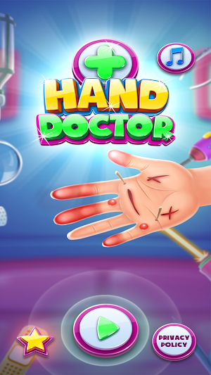 Hospital Games 3d- Hand Doctor Screenshot 2