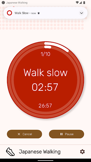 Japanese Walking Screenshot 1