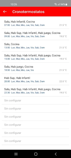 Orkli iDomus Screenshot 0